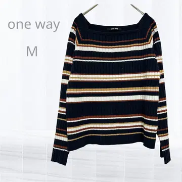 [ 새상품급 ] 원웨이 스트라이프 니트 M 긴팔