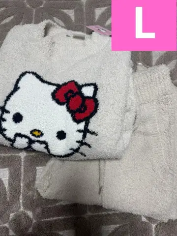 새상품 시마무라 hello kitty 키티 룸웨어 셋업