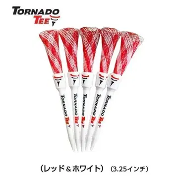 새상품 토네이도 티 레드 화이트 3.25인치 5세트
