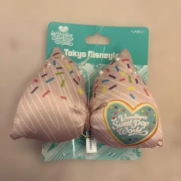 디즈니 펄 파루자 바넬로피 리본 머리끈 핑크