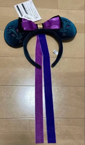 디즈니씨 판타지 스프링스 엘사 머리띠 택 포함 새상품