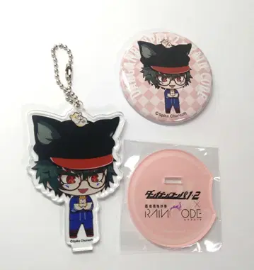 질치 아크릴 스탠드 캔뱃지 카페 세트