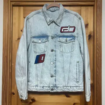 ZARA MEN 데님 재킷 패치 40 사이즈