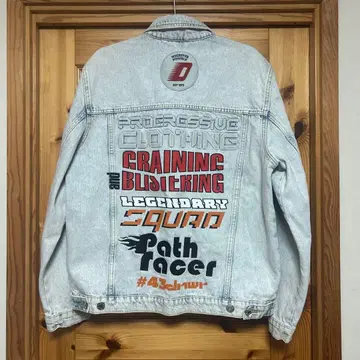 ZARA MEN 데님 재킷 패치 40 사이즈