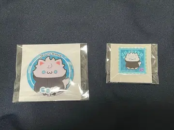 주술회전 고죠 사토루 주술냥코 캔뱃지 아크릴 스티커 컬렉션