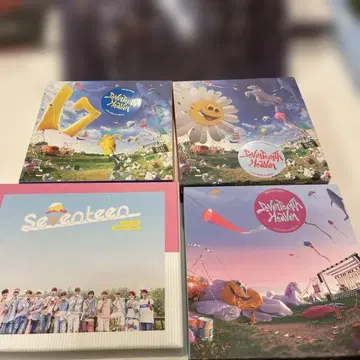 SEVENTEEN 앨범 4세트 덤 포함