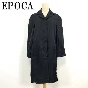 LA4889 EPOCA 에포카 롱 체스터 코트 블랙 42