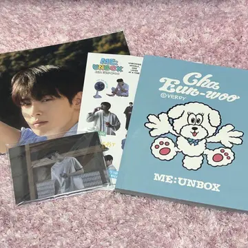 차은우 PHOTOBOOK ME : UNBOX 4종 세트