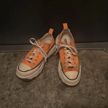 컨버스 오렌지 통굽