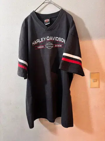 할리 데이비슨 풋볼 셔츠 페이드