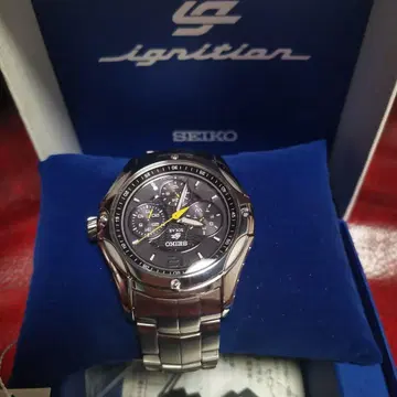 SEIKO Ignition 솔라 손목시계 사토 타쿠마 한정판 모델
