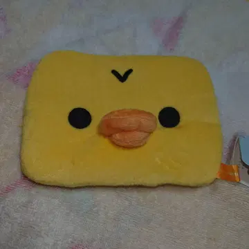 키이로이토리 봉제 인형 티슈 케이스