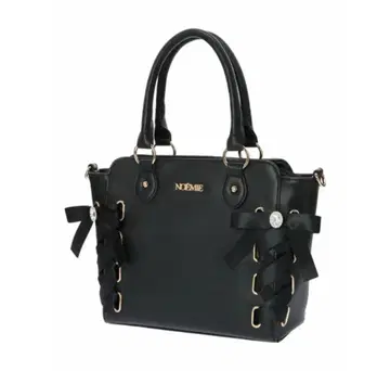 NOEMIE 사이드 레이스업 백 (블랙)