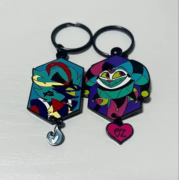 헬바보스 오지 피즈 메탈 참 키체인