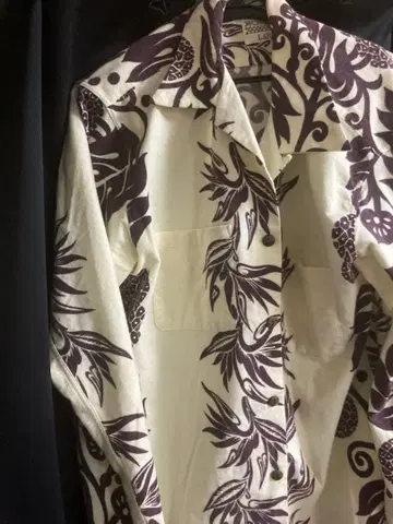 SUNSURF 알로하 셔츠 L 사이즈 꽃무늬