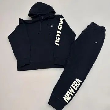 뉴에라 후드티 셋업 남성용 XL 블랙 맨투맨