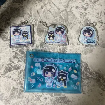 ano x Bad Badtz-Maru 아크릴 키링 세트