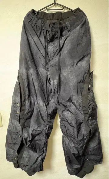 GRANCY 나일론 팬츠 블랙