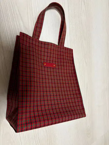 familia 체크 토트 대