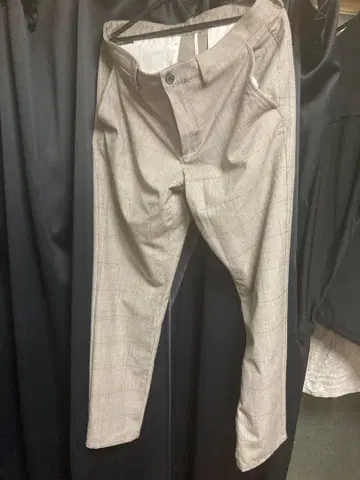 ZARA 체크 무늬 슬랙스 EUR42 USA32