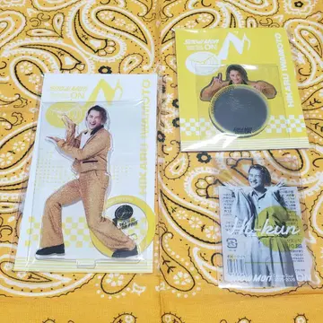 이와모토 히카루 Snow Man 아크릴 스탠드 거울 스티커 클리어 카드