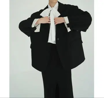 시착만 한 상품 CLANE 2WAY 테일러드 오버 재킷