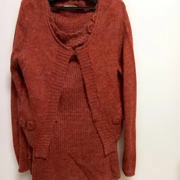 고베 올웨이즈의 가디건과 튜닉 L