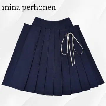 mina perhonen 미나 페르호넨 플리츠 스커트