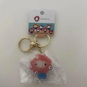 미야쿠미야쿠 변신 입체 마스코트 클리어 컬러 키링 키티