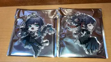 Ado 요다카 활발 깨끗! 아크릴 키링 2개 세트