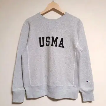 Champion BEAMS USMA 리버스 위브 맨투맨 앞 V 별주