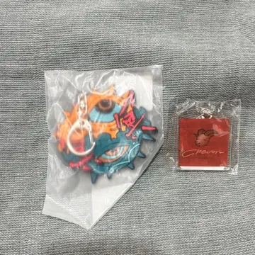 미개봉 새상품 Chevon 러버 키링 아크릴 키링 세트