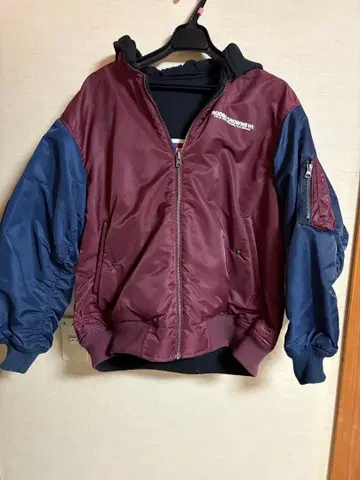 RODEO CROWN 리버서블 자켓 후드 부착