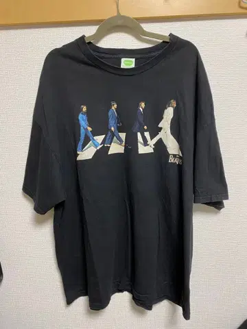 비틀즈 애비 로드 빈티지 구제 의류 셔츠