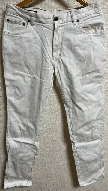 Zegna Sport 화이트 데님 9oz 33in