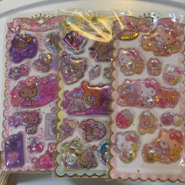 워터 인 씰 산리오 워터씰 푹신씰 일광화상 키티