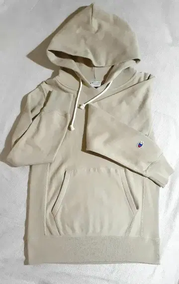 Champion 베이지 후드티