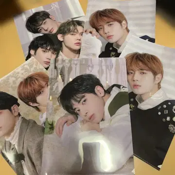 TOMORROW X TOGETHER 클리어 파일 5장 세트