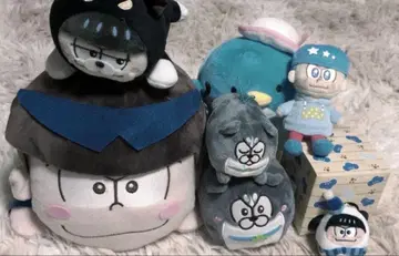 오소마츠 6쌍둥이 카라마츠 봉제 인형 7개 세트