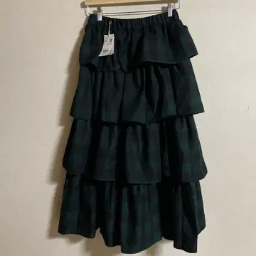 이번 시즌 최신작 로리즈팜 체크 캉캉 스커트