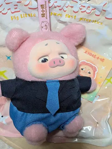 봉제 인형 미사용 새상품 샐러리맨 아기 돼지