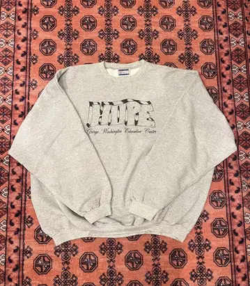 Hanes 90s HOPE 트레이닝복 그레이