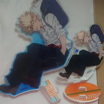 나의 히어로 아카데미아 부유 빅 아크릴 키링 아크릴 스탠드 바쿠고