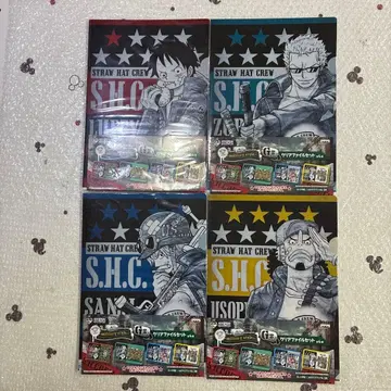 A4 클리어 파일 세트 제일복권 원피스 ~military style~