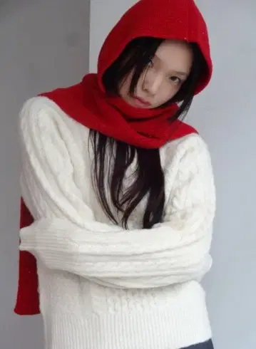 fekete HOODED GLITTER MUFFLER 라메 후디 머플러