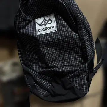 논네이티브 구 택 gregory 체크 무늬 백팩