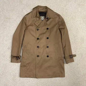 나노 유니버스 피 코트 비즈니스 코트 베이지 트렌치코트