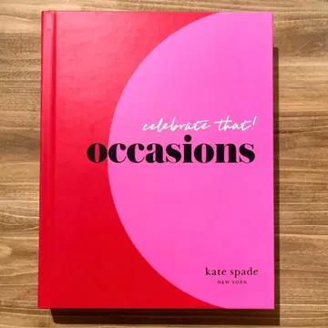 외국도서 아트북 occasions by kate spade (2022)