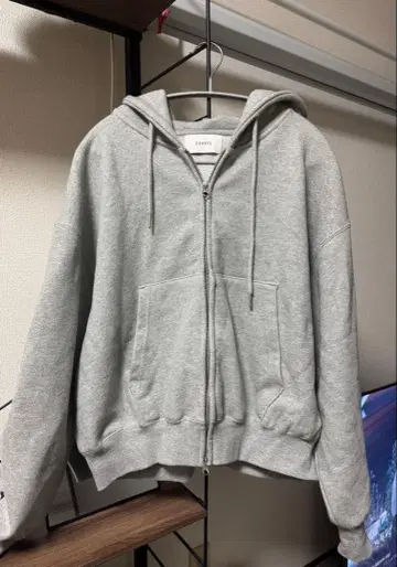 soerte 헤비 웨이트 더블 지퍼 후디 [ 짧은 기장 ]