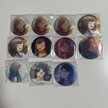 시라이시 안 글리터 캔뱃지